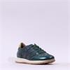 Wonders Towanda Nylon Laced Trainer - Green Combi